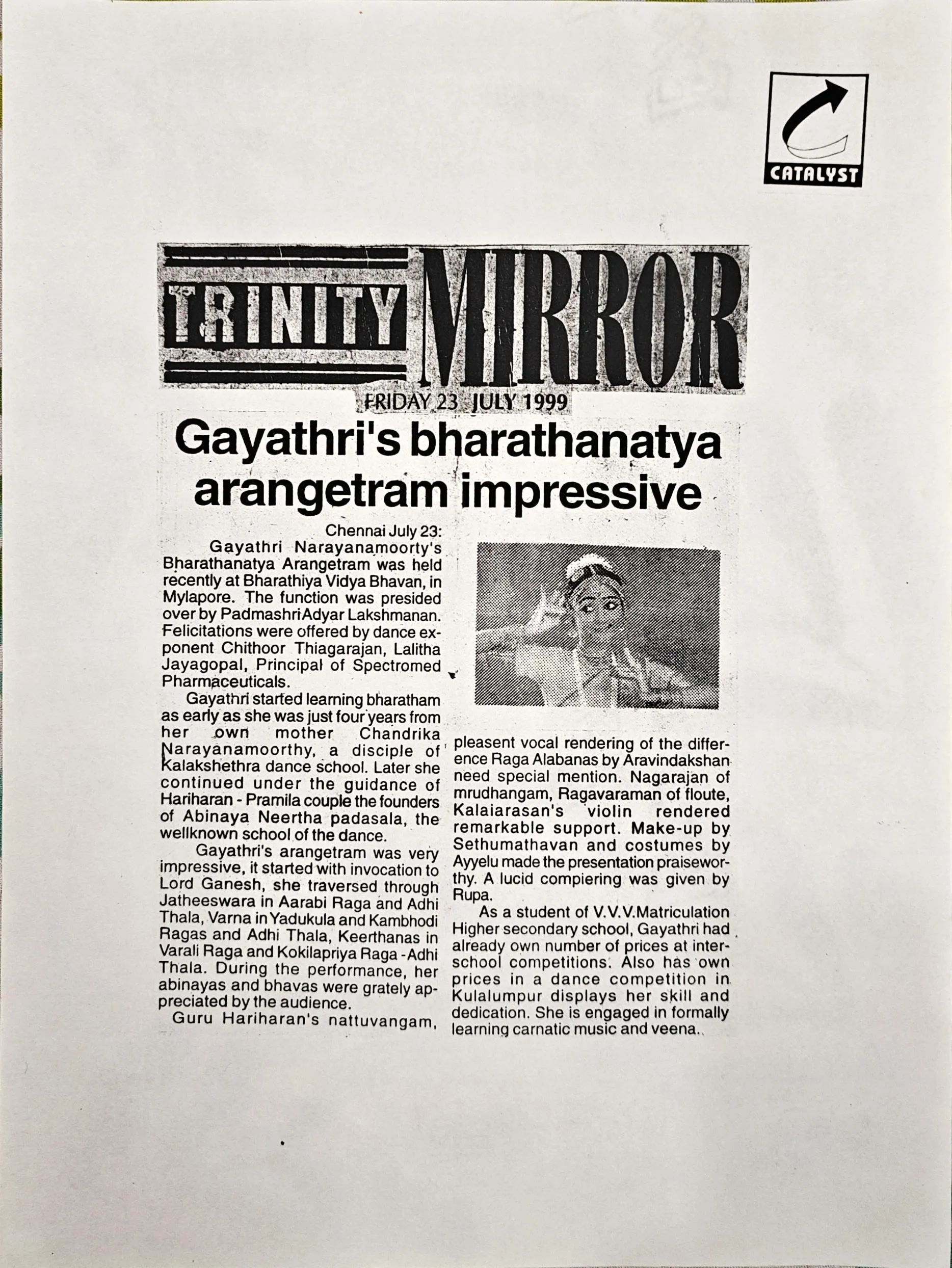 Arangetram Ceremony - Image 8